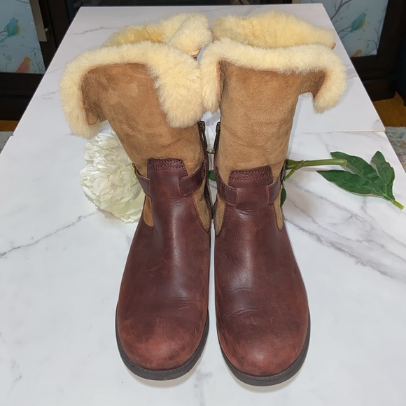 Ugg Pernille Modern Moto Convertible Boot size 8 - Picture 6 of 17